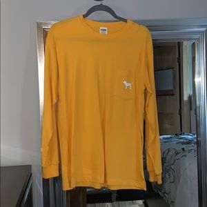 Pink long sleeve top